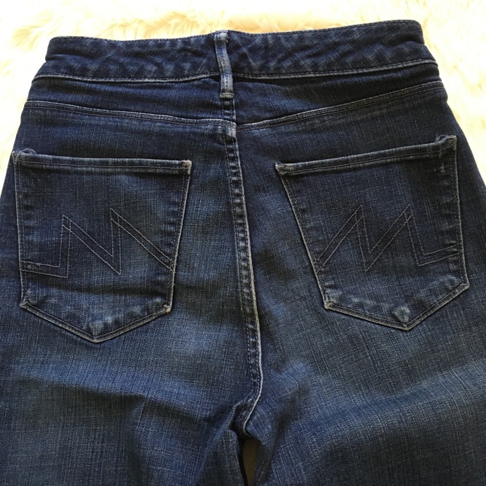 ISAAC MIZRAHI • Blue Straight Jeans Size 6 - Picture 6 of 9
